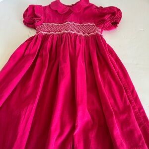 Mom & Me Pink Smocked Sundress with Puff Cap Sleeves
